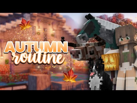 AUTUMN ROUTINE 🍁 MC Realistic Roleplay