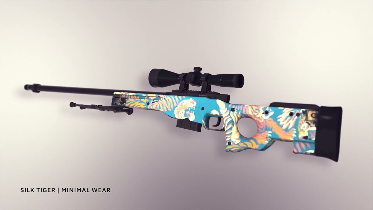 Preview image 2 of AWP | Silk Tiger (Minimal Wear)