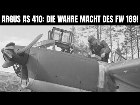 Why did the Argus As 410 A-1 engine make the Fw 189 irreplaceable?