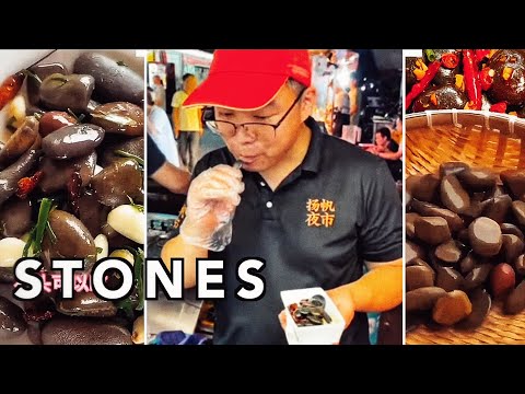 Chinese People are Eating Rocks - Frying and eating them - Seriously - Episode #165