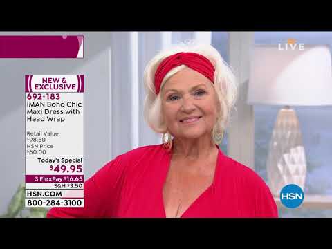 HSN | IMAN Global Chic Fashions 05.17.2020 - 12 PM