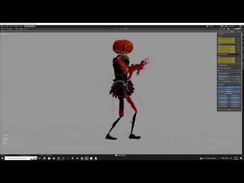 Rigging the greasepencil in Blender