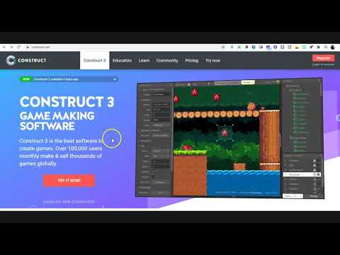 Introduction to Construct 3: Simple Click and Reveal