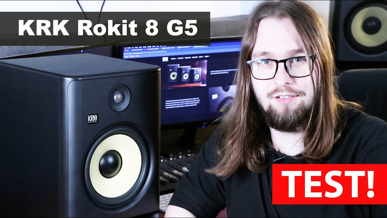 KRK ROKIT 8 G5 - Potężne Brzmienie! [TEST/REVIEW]