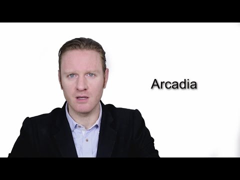 Arcadia  - Meaning | Pronunciation || Word Wor(l)d - Audio Video Dictionary