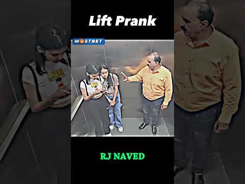 Cute Girl Ghost Prank😅 Don't Miss End 🤫 LIFT PRANK ON 😝 RJ NAVED 🤫 #prank #shortvideo #shortsvideo