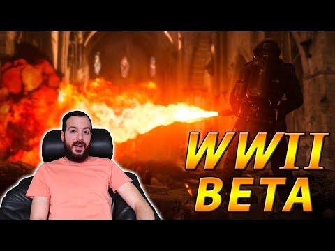 New Guns, Killstreaks & Max Rank!! - The Call of Duty: WW2 Beta - Live Stream With Frank Sparapani