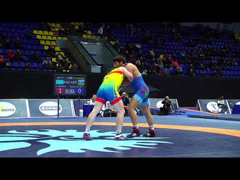 GR   77 kg Repechage KAZ NURZHAN NADYROV AZE HASAN ALIYEV