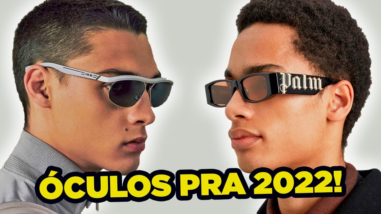 Os ÓCULOS MASCULINOS em alta pra 2022 - 5 principais TENDÊNCIAS pra esse ano!