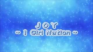 Joy (1 Girl Nation) with lyrics