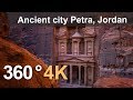 360 Video Ancient City Petra Jordan 4K Aerial Video