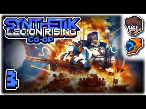 EAT THE CHILDREN!! | Let's Play SYNTHETIK: Co-op | Part 3 | ft @wanderbots