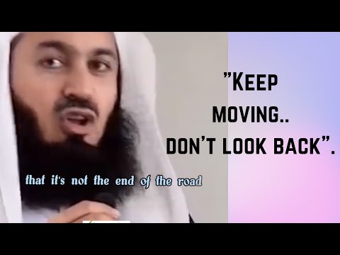 “Keep moving..don’t look back.”