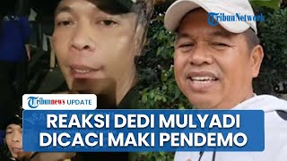 Reaksi Santai Dedi Mulyadi Dicaci Maki Pendemo Buruh, Disebut Pencitraan hingga Balas dengan Doa