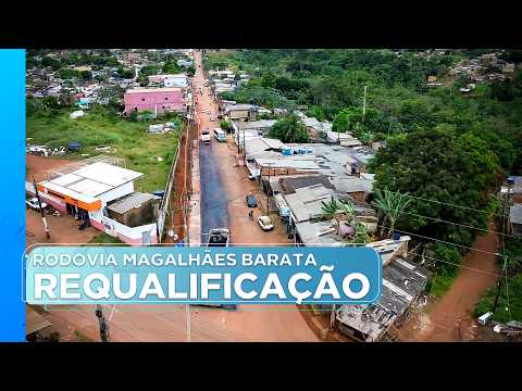 REQUALIFICAÇÃO DA RODOVIA MAGALHÃES BARATA (PA) | Record Altamira - Grupo Mirante
