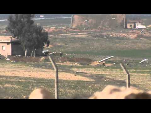 رصد واستطلاع لنقاط تمركز قوات النظام داخل مطار الجراح العسكري في ريف حلب من قبل لواء رايات النصر