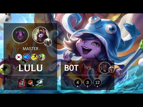 Lulu Bot vs Lucian - KR Master Patch 10.13