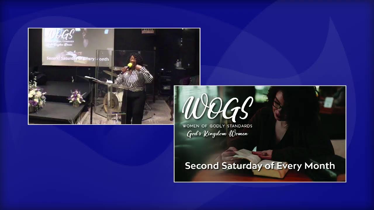 Women of Godly Standards (W.O.G.S.) with Apostle Ethel Veal (April 2025) - April 12th, 2025