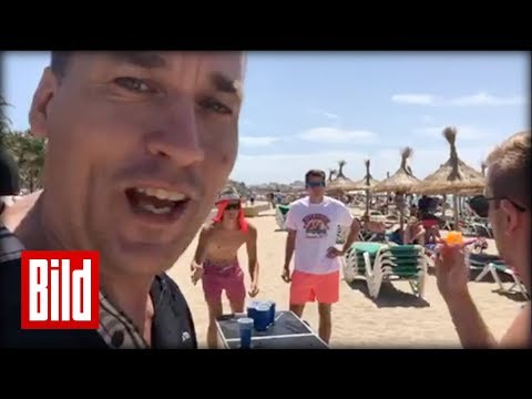 Beer Pong mit Andy Bar am Ballermann - Playa Games Teil 5