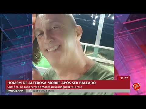 Homem morre após ser baleado na zona rural de Monte Belo
