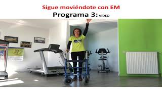 Ejercicios de flexibilidad y fuerza con un andador | "Sigue moviéndote con EM"