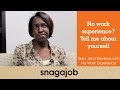 No Work Experience Tell Me About Yourself Teen Job Interviews With No Experience Part 2