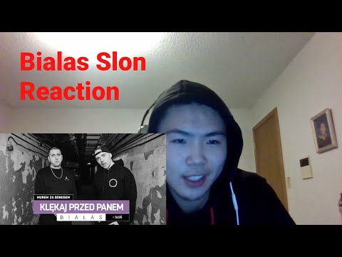 Białas x Słoń - Klękaj przed panem | REACTION (Reacting To Polish Rap)