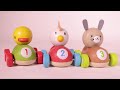Dėlionė PlanToys žaislas - lenktyninkas Viščiukas (PT5679)