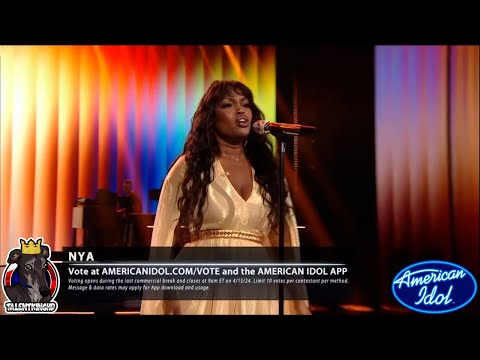 Nya Georgia on My Mind Full Performance Top 20 | American Idol 2024