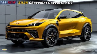 Download Lagu Full Breakdown! The New 2026 Chevrolet Corvette SUV - The Ultimate Luxury Performance SUV Thumbnail