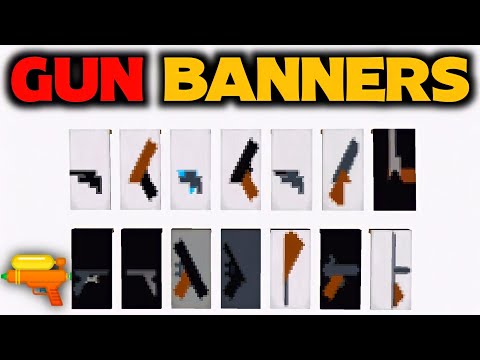 TadCreeper - Minecraft : Gun Banners Design Tutorial | Steve Craft