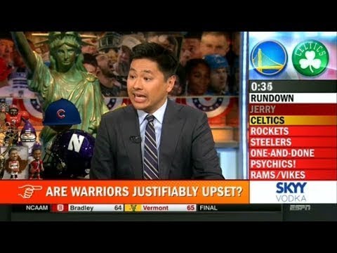 Pardon the Interruption Today 11/17/2017 - Warriors vs Celtics - Are Warriors Justifiably Upset?