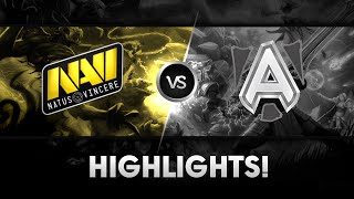 Na`Vi vs Alliance - Highlights @ The Summit 2