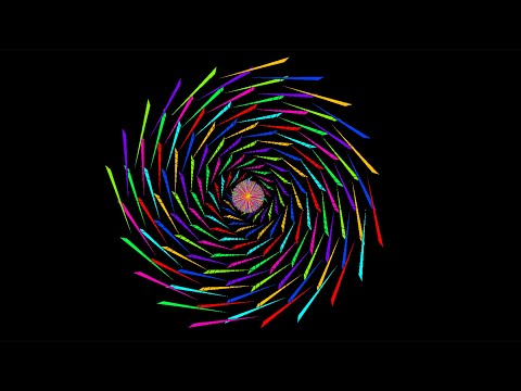 Python Mesmerizing Spirographs In Brilliant Colors Pythonart Turtlegraphic Python Pythonturtle