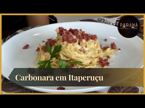 Paraná Histórias e Sabores: Carbonara em Itaperuçu