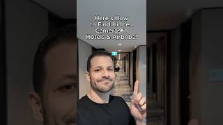 How to find hidden cameras in hotel and Airbnbs #techtips #smartphone #tech #aitips #contentcreator