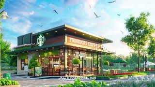 Happy March With Starbucks Coffee Shop Music - Positive Bossa Nova Instrumental For Work, Study