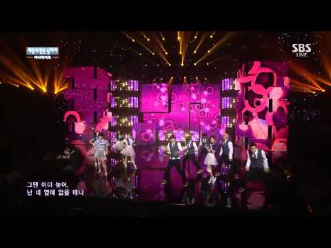 써니데이즈 Sunny Days 세상의 반은 남자야 @인기가요 Inkigayo 140817