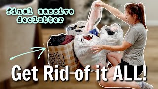 OVERWHELMED WITH CLUTTER?? FINAL MASSIVE DECLUTTER AND ORGANIZE