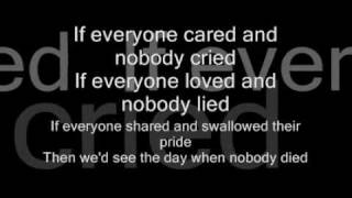 Nickel Back- If everyone cared