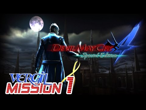 Devil May Cry 4 Special Edition Walkthrough - VERGIL Mission 1【60FPS】PS4