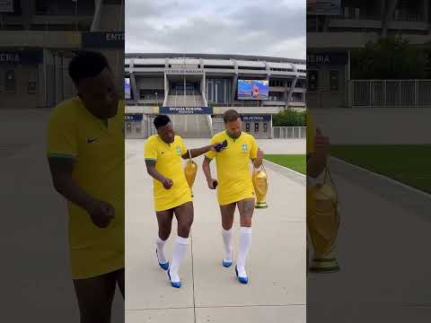 Neymar e Vini Jr pela Seleção Brasileira? Esse brasil tá diferente 😳 #seleçãobrasileira #brasil