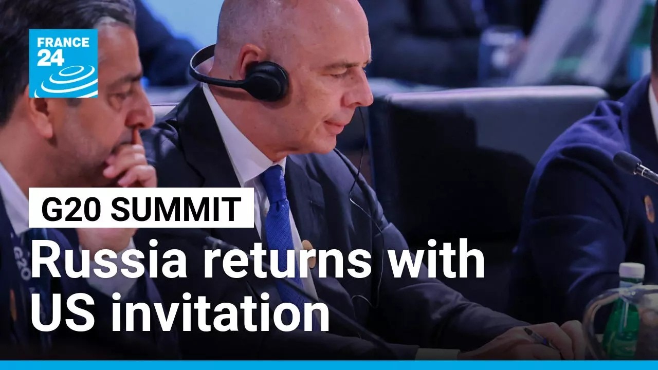 Russia's G20 US invitation severely criticised by European countries • FRANCE 24 English