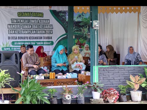LOMBA ASUHAN MANDIRI TAMAN OBAT KELUARGA DAN KETERAMPILAN (ASMAN TOGA) "SUGENG BERGAS" DESA BUNIAYU