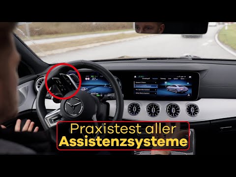 Mercedes Assistenzsysteme im Fahrtest: Distronic, Tempomat, Speedlimiter, Lenk- & Spurhalteassistent