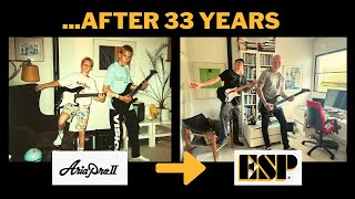 Video thumbnail for 1980s ESP the MIRAGE CUSTOM vs the DELUXE | The Story & Comparison by Euge Valovirta