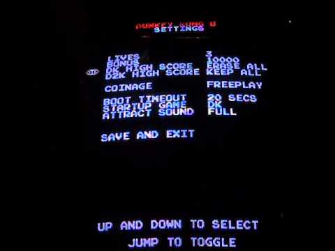 Nintendo Arcade Hi-Score Save & Freeplay kit review, Donkey Kong, DK Jr., Mario Bros., D2K