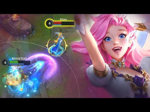Wild Rift Seraphine Mid Lane Gameplay in Season 15 (Build & Runes)