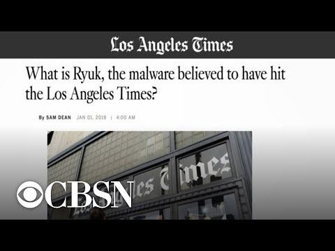 Computer virus that halted Tribune Publishing newspapers identified as "Ryuk" ransomware