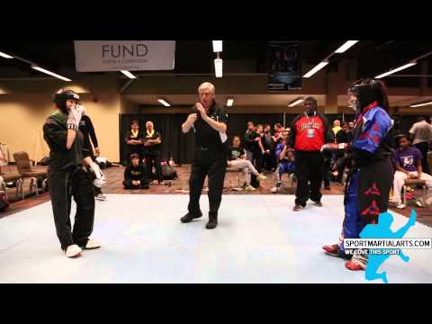 Tressa Young vs Verona Soliman - Womens Sparring - AKA Warrior Cup 2015